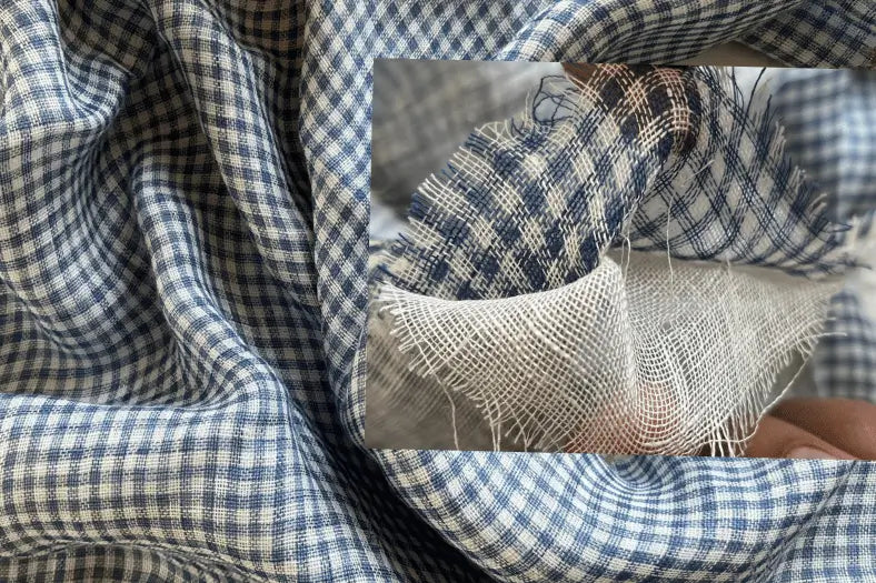 buy  organic linen fabric in bulk for fashion brands