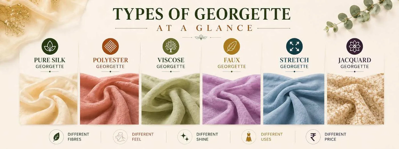 Georgette Fabric: What It Is, Features, Types, and How to Use It for Clothing and Furniture