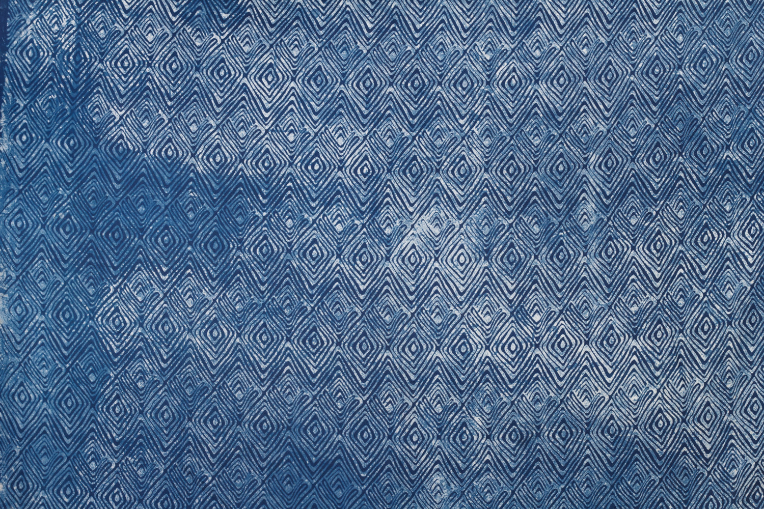 Indigo Rose Fabric