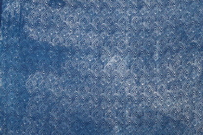 Indigo Rose Fabric