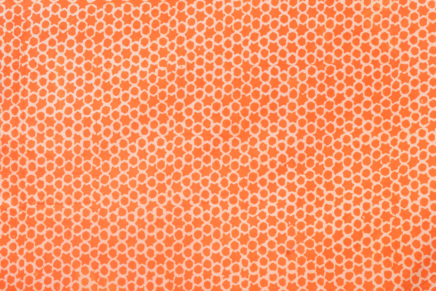 Orange Organic Cotton Fabric